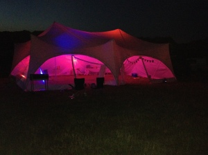 shine camp marquee